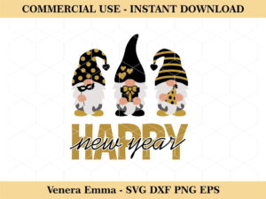 Gnomes New Years Svg