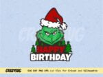 Grinch-Merry-Christmas-Birthday-Cake-Topper-Printable-PNG-SVG-1