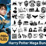 Harry Potter Svg Mega Bundle