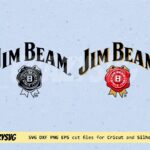 Jim beam logo svg layered and black