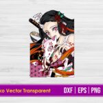 Nezuko Vector SVG PNG Transparent