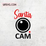 Santa Cam SVG Cricut Cut File