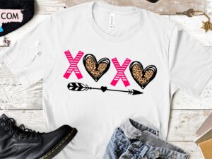 Valentines SVG, XoXo {Cheetah Print} SVG