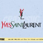 YSL Vintage Logo SVG Layered