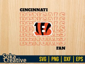 Cincinnati Bengals SVG Cricut Bengals Fan