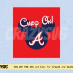 Atlanta Braves Disney Mickey Mouse SVG