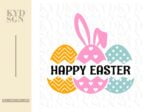 Happy Easter Egg SVG cricut