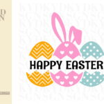 Happy Easter Egg SVG cricut