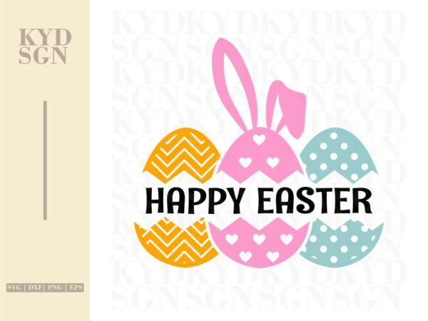 Happy Easter Egg SVG cricut