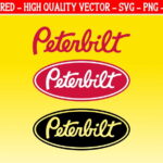 Peterbilt Logo Clipart SVG