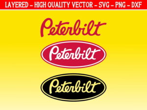 Peterbilt Logo Clipart SVG