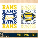 Rams School Team SVG