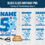 blues clues birthday family of the birthday boy 5 preview