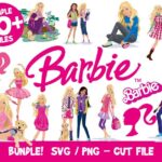 Barbie Bundle, Barbie Files For Cricut, Barbie vector, Barbie logo svg, Barbie svg, Barbie silhouette, doll svg, Barbie eps Bestseller