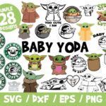 Baby Yoda SVG Bundle, Mandalorian Bundle SVG, Star Wars SVG, Baby Yoda Cricut, Silhouette, Baby Yoda Svg, Vinyl File, Cut File