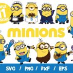 Minions SVG, Minions Cut File, Minions Clip Art, Minions Vector, Minions Layered, Despicable Me Svg, Files for Silhouette Cameo Cricut