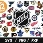 NHL Hockey Teams Logos Bundle, NHL Hockey Clipart, Nhl Svg Files Nhl Cricut Files Nhl Teams Cutting, Vector, Vinyl, Eps, Png, Nhl Teams