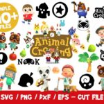 Animal Crossing SVG 110 Files Bundle, Nintendo Bundle SVG, Switch SVG, Animal Crossing Cricut, Silhouette, Animal Crossing Vectors, Vinyl