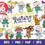 Rugrats Bundle, Rugrats SVG ClipArt Rugrats Vector Rugrats PNG DXF, Eps, Vinyl, Rugrats Cricut, Tommy, Chuckie, Nickelodeon Svg