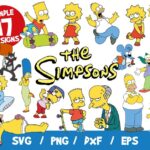 The Simpsons SVG Bundle, The Simpsons Bundle SVG, Bart Simpson SVG, Simpsons Cricut, Silhouette, Vinyl Cut File, Homer, Lisa, Moe, Burns