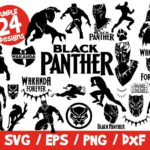 Black Panther SVG Bundle, Black Panther Vector, Black Panther Cricut, Black Panther Eps, Black Panther Vinyl, Black Panther Clip Art, Dxf