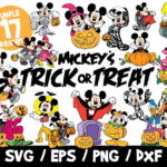 Mickey Mouse SVG Bundle, Mickey Halloween SVG, Disney SVG, Mickey Cricut, Minnie Halloween, Disney Halloween Svg, Cut File, Layered, Png