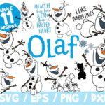 Olaf SVG Bundle, Frozen Bundle SVG, Disney SVG, Olaf Cricut, Olaf Silhouette, Olaf Svg, Disney Svg, Frozen 2, Elsa Svg, Olaf Dxf