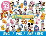 Disney Babies SVG Bundle, Disney SVG, Baby Winnie SVG, Baby Mickey, Baby Minnie, Baby Tigger, Baby Eeyore, Baby Piglet, Baby Donald, Daisy