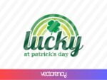 lucky st patrick\'s day svg