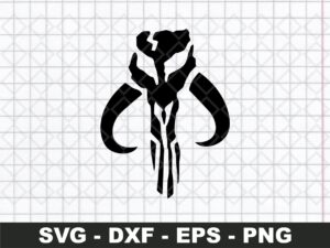 Mandalorian Mythosaur SVG