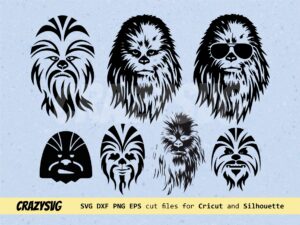 chewbacca svg bundle