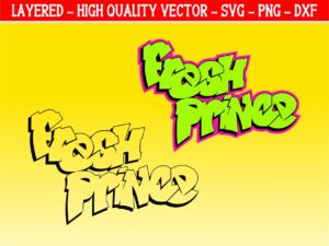 fresh prince svg