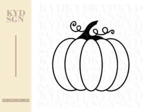 pumpkin outline svg cricut