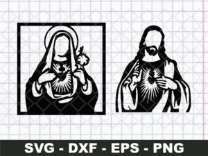 virgin mary svg Jesus clipart