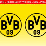 Borussia Dortmund Logo Cut Files Cricut BVB SVG