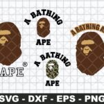 Clothing Brand Bape SVG