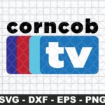 Corncob TV SVG cricut