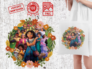 Encanto PNG Family Encanto Sublimation Design Isabel Mirabel