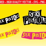 Sex Pistol Logo SVG Cricut