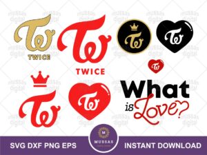 Twice SVG Bundle Easy Cut Layered