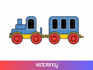 funny train svg clipart