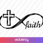 infinity faith cross SVG cross clipart