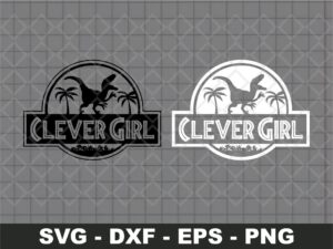 jurassic park clever girl svg