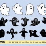 silhouette ghost svg bundle