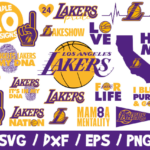 Lakers SVG Bundle, Los Angeles Lakers Svg, NBA Team Svg, Lakers Nation Shirt, Lakers Cricut, Basketball SVG, Mamba Mentality Svg, Lakers Dna