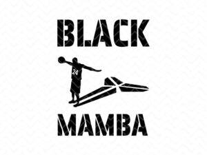 24 Mamba Kobe Bryan SVG Black Mamba PNG EPS DXF