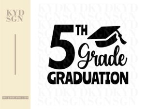 5th grade graduation svg