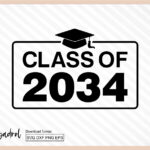 Class of 2034 svg