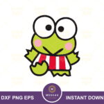 Keroppi SVG Layered