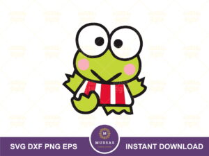 Keroppi SVG Layered